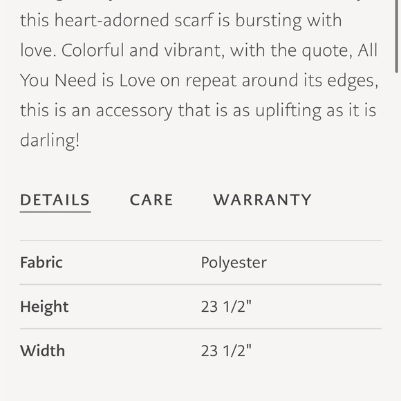 NWT Brighton Color of Love Scarf - Picture 10 of 10